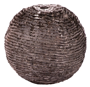 buy Aquascape - Carved Natural Stone Fountain Ball (Center Drilled) for Custom Water Features